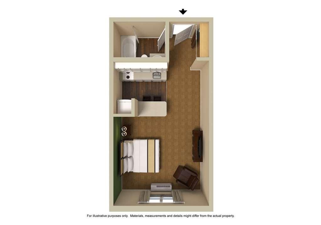 Extended Stay America Select Suites - Chicago - Downers Grove Szoba fotó